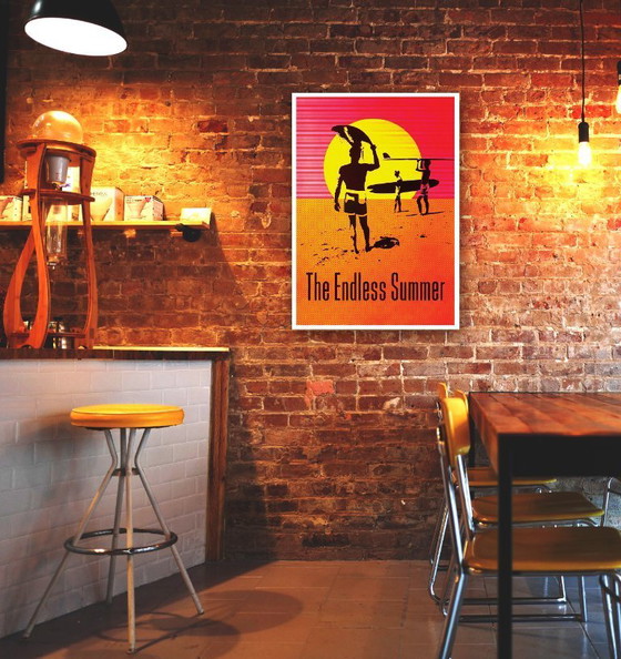 Image 1 of The Endless Summer 1966 - Un été sans fin, la vague parfaite - Poster 70 x 100 cm