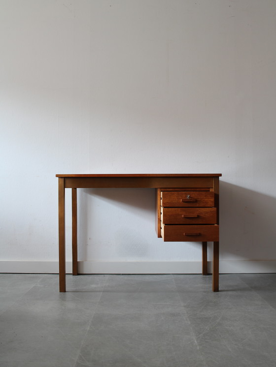 Image 1 of Vintage Danish compact desk in teak