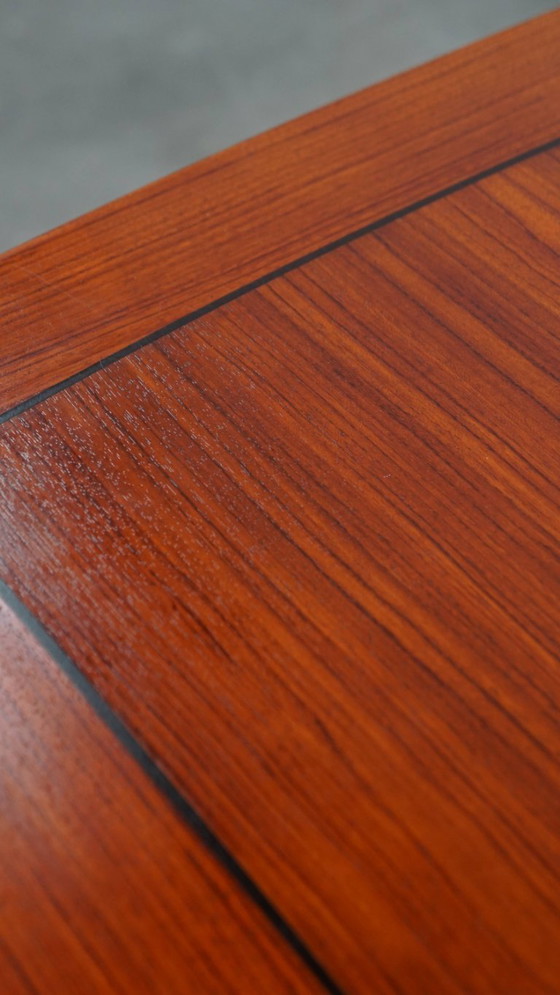 Image 1 of Gut erhaltener Art Deco Schuitema Design Couchtisch mit ausziehbaren Teilen aus der Decoforma Serie