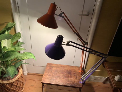 Lámpara de abrazadera para lámpara de arquitecto