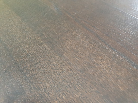 Image 1 of Elegante tavolo da pranzo con base a colonna 220 x 100 cm