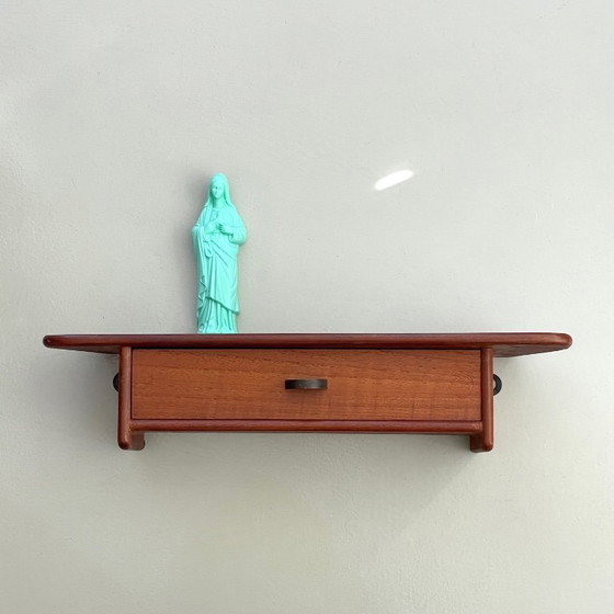 Image 1 of vintage teak design danese HANGING BOX Armadio di metà secolo