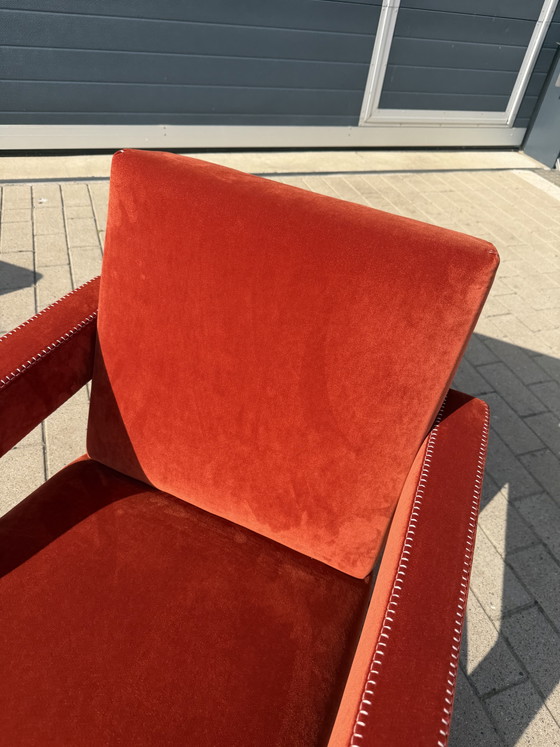 Image 1 of 2x Cassina Utrecht chair Terracotta, Gerrit Rietveld MINT CONDITION!