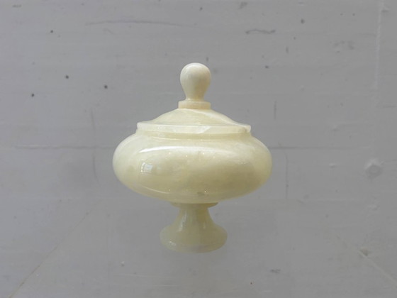 Scatola vintage con coperchio in alabastro – Italia, anni '70 – Oggetti decorativi, Other (photo 3 of 5)