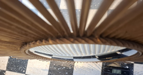 Image 1 of Specchio solare XXL 96cm! Firmato Chaty Vallauris convesso 29cm del 1960