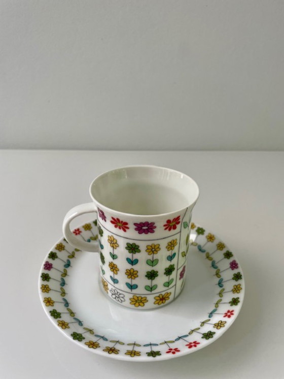 Image 1 of Rosenthal Pucci Piemonte tazze e piattini – set da 4