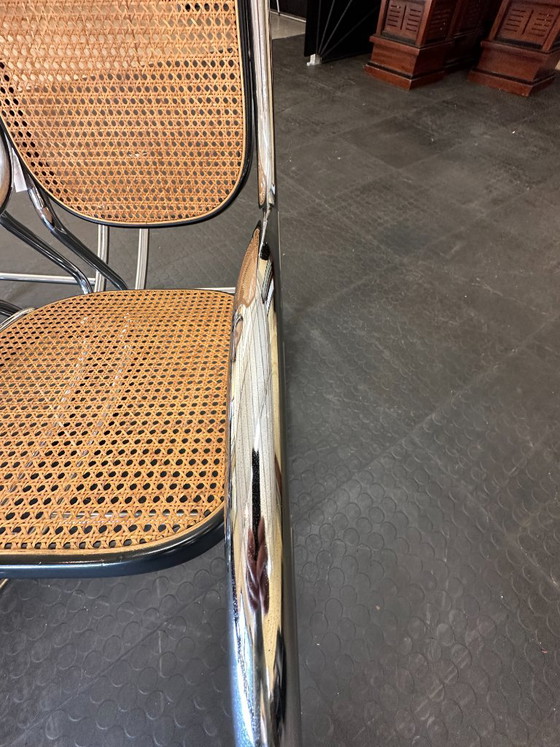 Mecedoras al estilo de Marcel Breuer (2 unidades) – Rattan (photo 6 of 13)