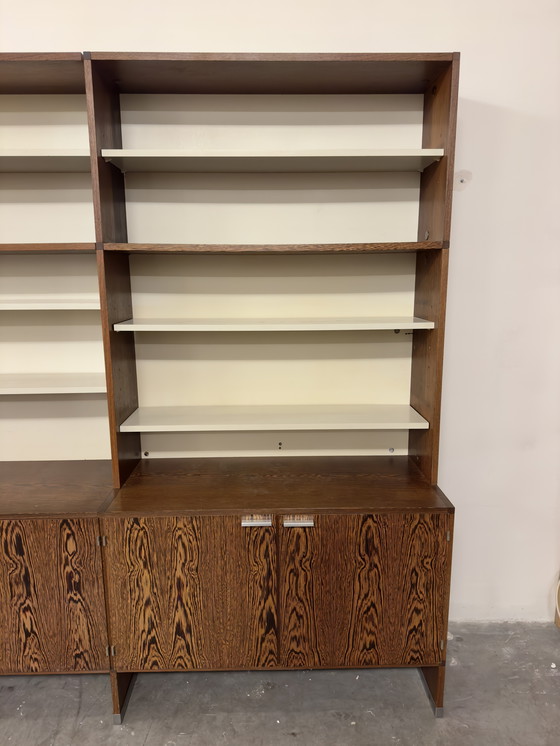 Image 1 of Pastoe vrijstaand made to measure wandmeubel – Wengé 