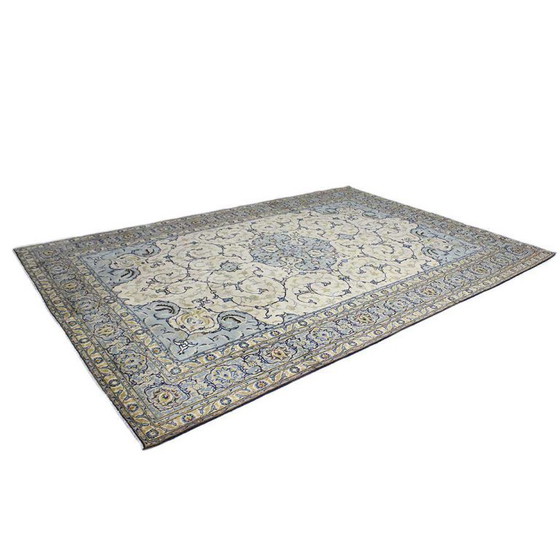 Image 1 of Handgeknoopt Perzisch tapijt Keshan Patina 360X247