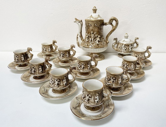 Image 1 of R. Capodimonte (M.A.S.) - Servizio da caffè per 10 persone