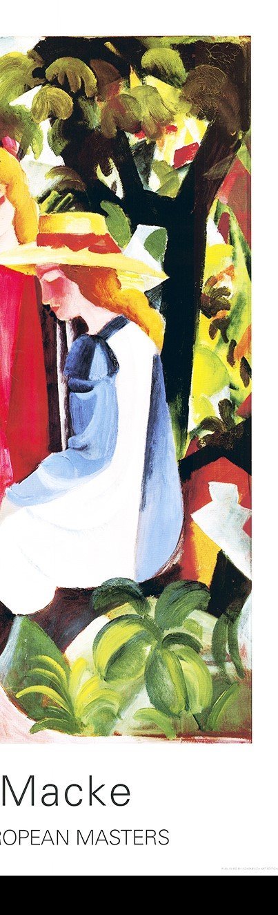 Image 1 of Macke, August - Vier Mädchen - Collection of European Masters