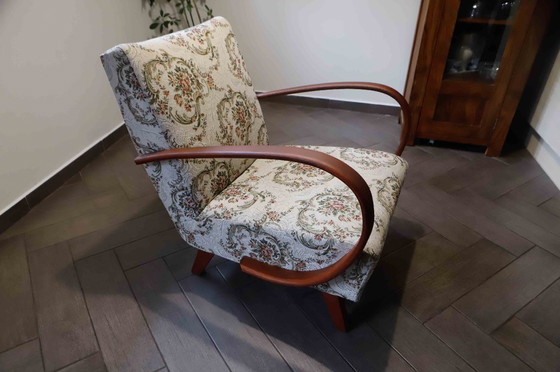 Image 1 of Set van 2 stijlvolle Halabala loungefauteuils