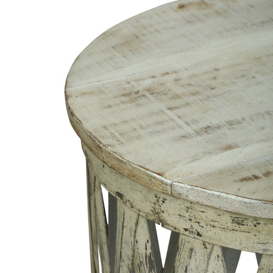 Salontafel met houten blad – Bijzettafels (photo 6 of 6)
