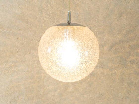 Image 1 of 1950s Globe Ceiling Lamp, Peill & Putzler, Vintage