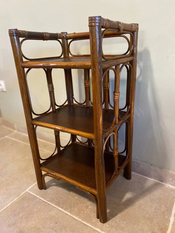 Rattan shelf – Shelving unit, Wicker (photo 4 of 11)
