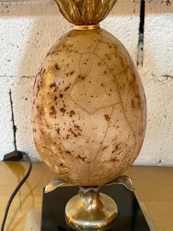 Image 1 of Vintage Philippe Barbier lamp uit de jaren 70.