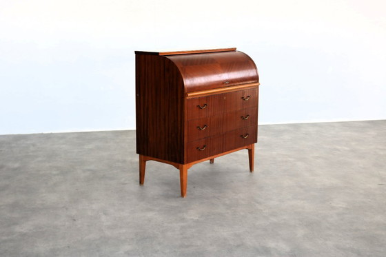 Image 1 of vintage Zweedse secretaire