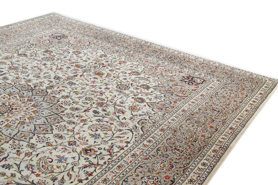 Image 1 of Tappeto persiano Kashan 4,02 x 3,00 Tappeto orientale pregiato n. 24637