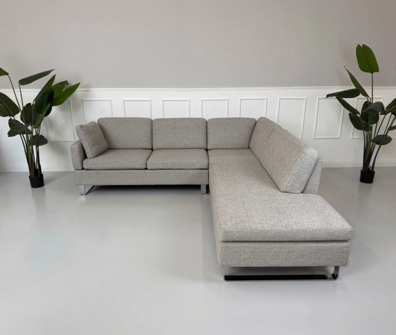 Image 1 of Brühl Alba Designer Sofa Couch Grau Stoff Ausstellungsstück