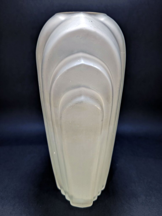 Grande Vaso Art Déco BARAC – Vasi, Glass (photo 5 of 7)