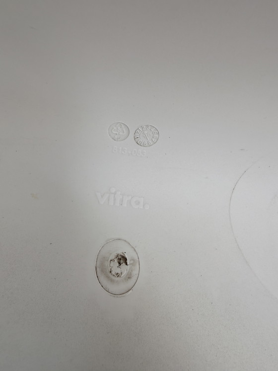 Image 1 of Set aus 2 originalen Vitra Panton Stühlen – Weiß (Matt)