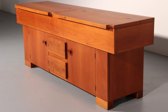 Image 1 of Torbecchia Sideboard in Walnut by Giovanni Michelucci for Poltronova, 1964