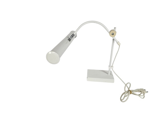 Image 1 of Anvia - Piano / Desk lamp - pendant lamp - white - metal - 1960's