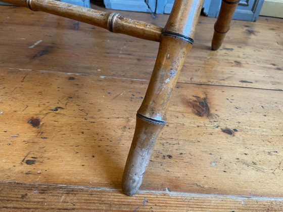 Image 1 of Mesa plegable Mesa auxiliar Antigua francesa