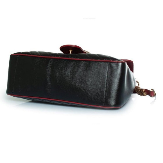 Image 1 of Borsa a mano Gucci Marmont nera