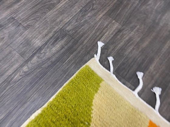 Image 1 of Mehrfarbige Berber-Tapis aus Leinen, 250 cm x 150 cm