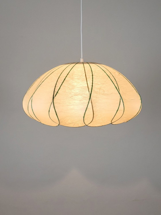 Image 1 of Grote vintage Cocoon hanglamp van Goldkant Leuchten