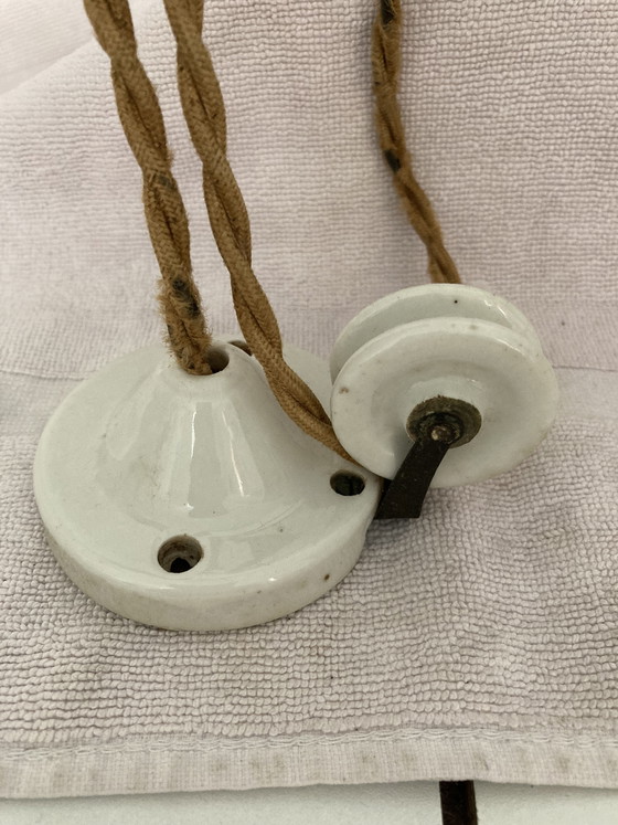 Image 1 of Ancien monte et baisse en porcelaine année 50’S