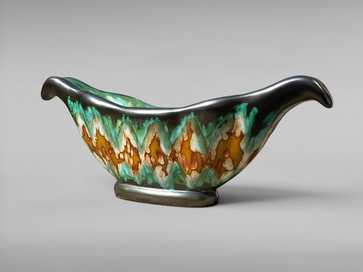 Ciotola/centrotavola in ceramica vintage di metà secolo (stile Vallauris)

Jaspe