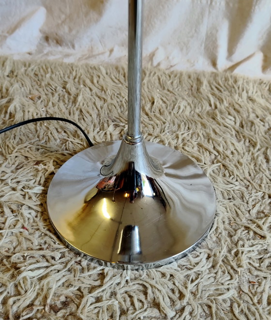 Eye-Ball Type Space-Age Style Table Lamp - 70s – Metal (photo 11 of 12)