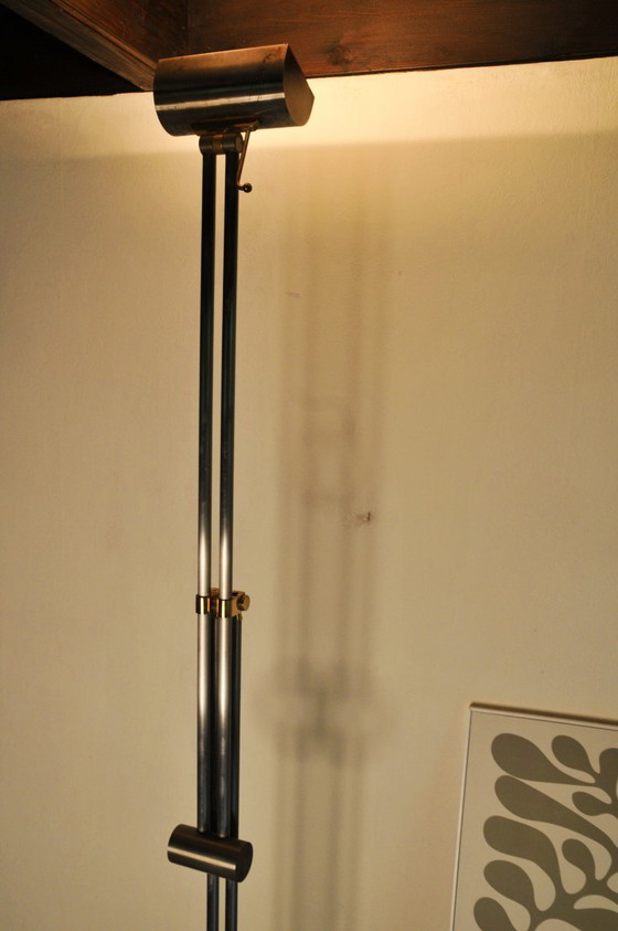 Image 1 of Swiss JJS Gland adjustable design floor lamp with counterweight (ca. 1970/80)