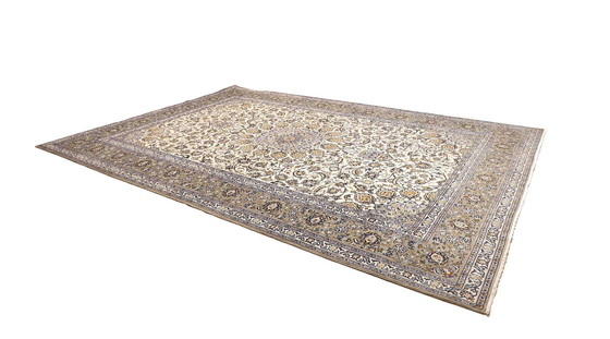 Image 1 of Perserteppich Klassische Schönheit – Keschan Teppich – Handgeknüpft 425 x 295 cm Nr. 469790