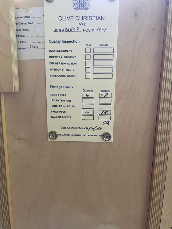 Image 1 of Clive Christian tv dressoir incl tv