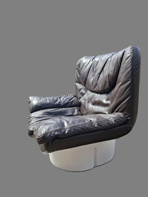 Il Poltrone 175 Series chaise longue en cuir
