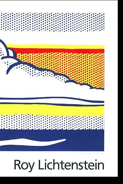 Image 1 of Lichtenstein, Roy - Cloud and Sea - Museum Ludwig Cologne - Color screenprint