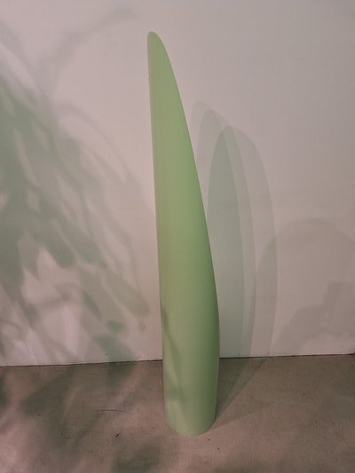 Image 1 of Sage green Unghia Nail Lipstick floor mirror, 2000s