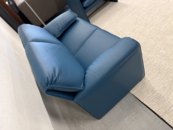 Leolux Bora Beta 2-seater sofa Senso Teal – 2 seaters, Leather (photo 5 of 10)