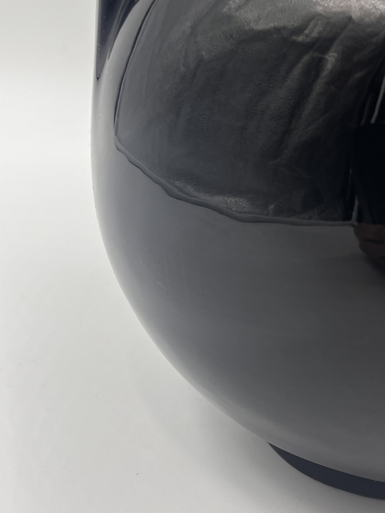 Image 1 of Keramiklampe Schwarzes Design