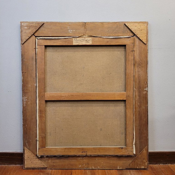 Image 1 of “Still Life with Flowers and Fruit” Pierre Wagner, early 20th century – France