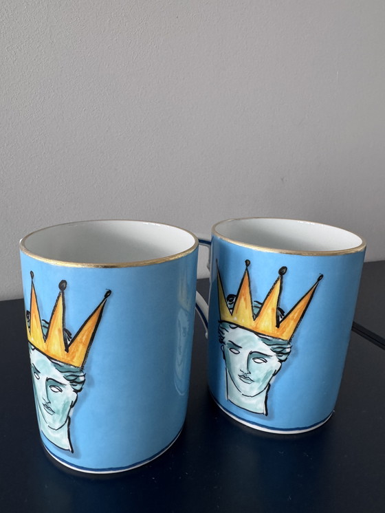 Image 1 of 2 Ginori 1735 mokken – Il Viaggio di Nettuno (zeeblauw)