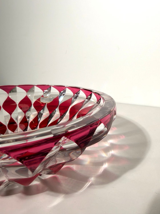 Val Saint Lambert Cut Crystal Bowl – Tableware, Glass (photo 3 of 5)