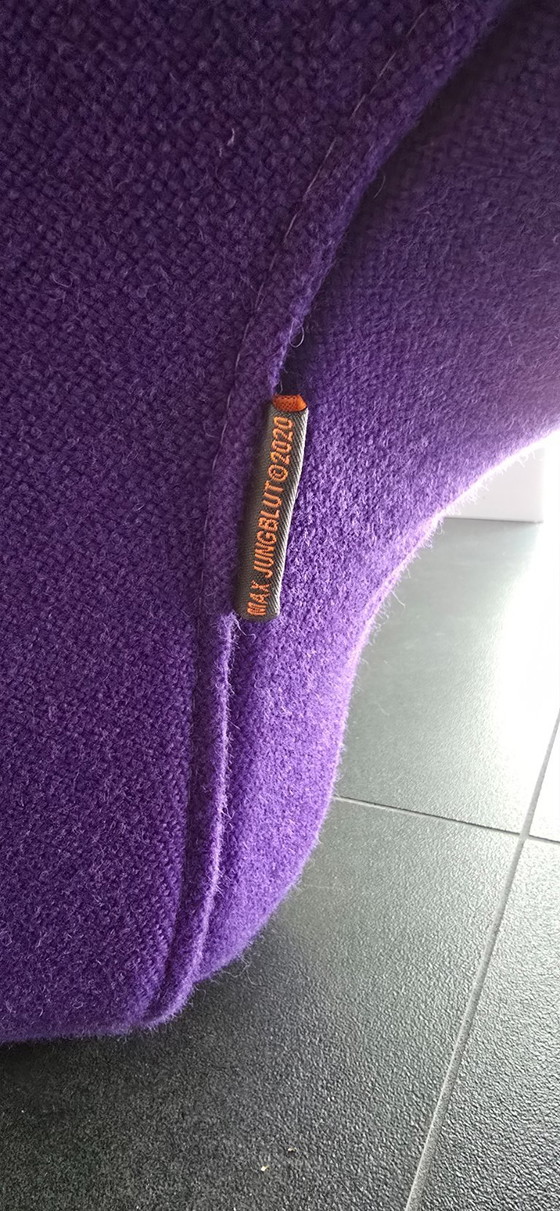 Image 1 of Max Jungblut - Fauteuil - Club 112 Kvadrat Hallingdal 702 - Tissu