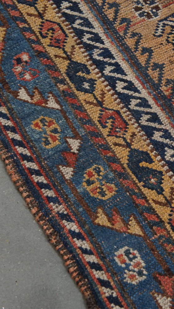 Image 1 of Alfombra oriental antigua anudada a mano 172x88cm