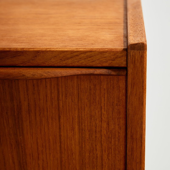 Image 1 of MK11148 Cómoda de teca restaurada con seis cajones