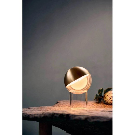 Image 1 of Frandsen Pila Rechargeable LED Table Lamp – Brass