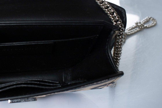 Image 1 of Givenchy schoudertas met luipaardprint en strik